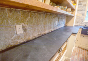 Princeton MA Pantry-Large Format Backsplash Detail Unmistaken Stonecraft Jeremy Young Stonemaster MA and Southern NH