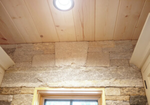 Princeton MA Pantry Window Lintel-Keystone Detail Unmistaken Stonecraft MA and Southern NH